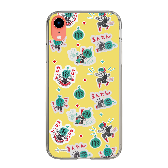 スリムプロテクションケース［ 出川哲朗の充電させてもらえませんか？ - 総柄2 ］