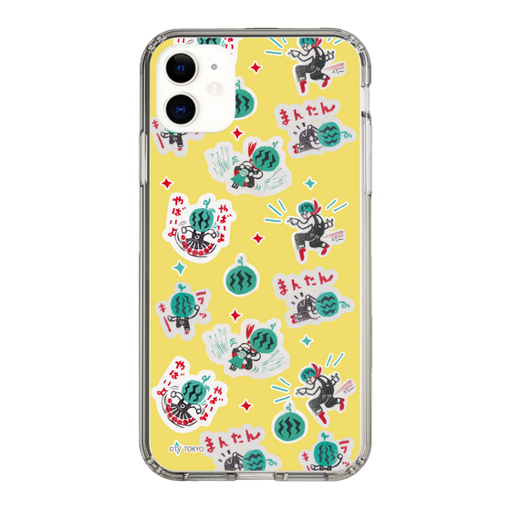 スリムプロテクションケース［ 出川哲朗の充電させてもらえませんか？ - 総柄2 ］