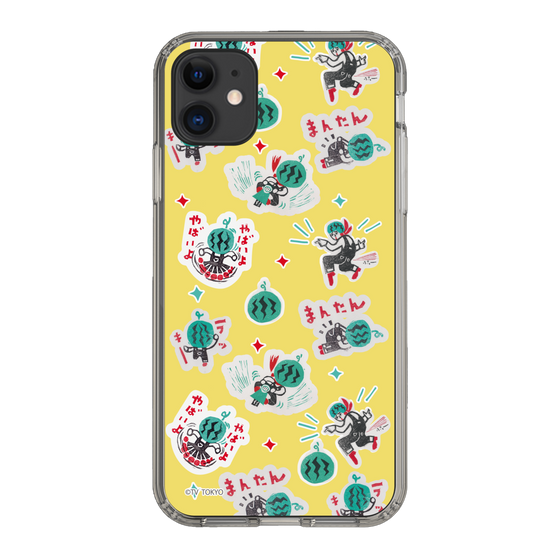 スリムプロテクションケース［ 出川哲朗の充電させてもらえませんか？ - 総柄2 ］