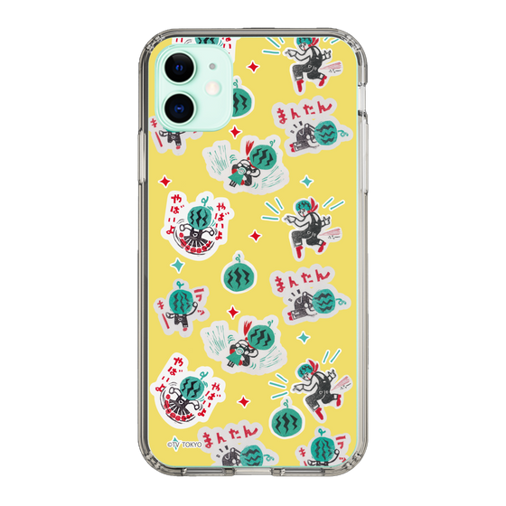 スリムプロテクションケース［ 出川哲朗の充電させてもらえませんか？ - 総柄2 ］