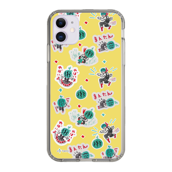 スリムプロテクションケース［ 出川哲朗の充電させてもらえませんか？ - 総柄2 ］