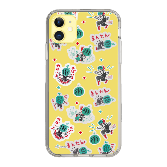 スリムプロテクションケース［ 出川哲朗の充電させてもらえませんか？ - 総柄2 ］