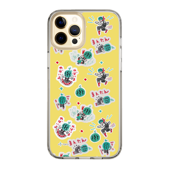 スリムプロテクションケース［ 出川哲朗の充電させてもらえませんか？ - 総柄2 ］