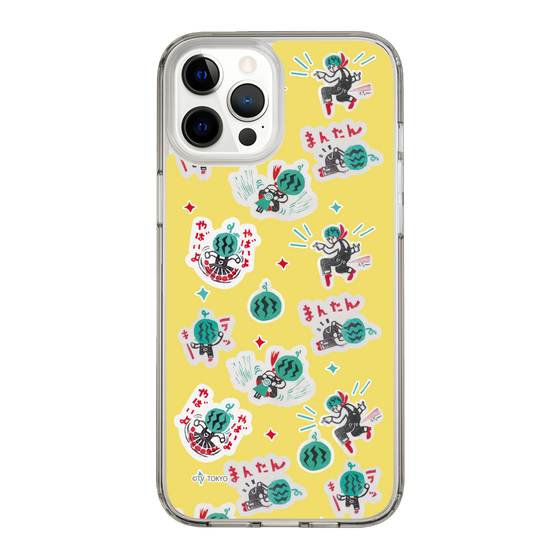 スリムプロテクションケース［ 出川哲朗の充電させてもらえませんか？ - 総柄2 ］