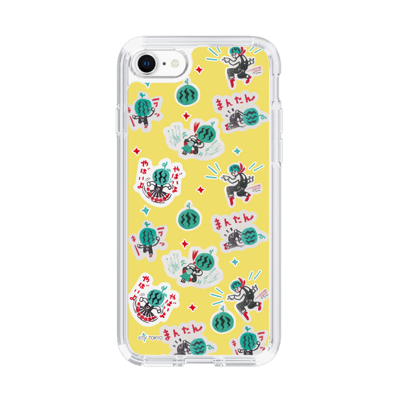 スリムプロテクションケース［ 出川哲朗の充電させてもらえませんか？ - 総柄2 ］