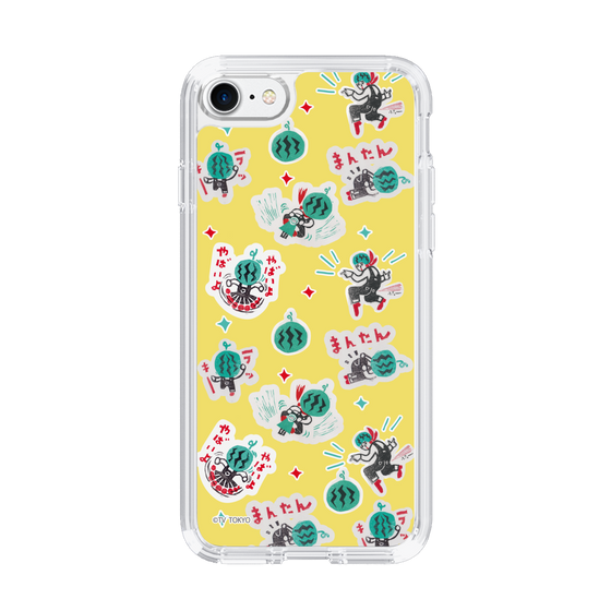 スリムプロテクションケース［ 出川哲朗の充電させてもらえませんか？ - 総柄2 ］