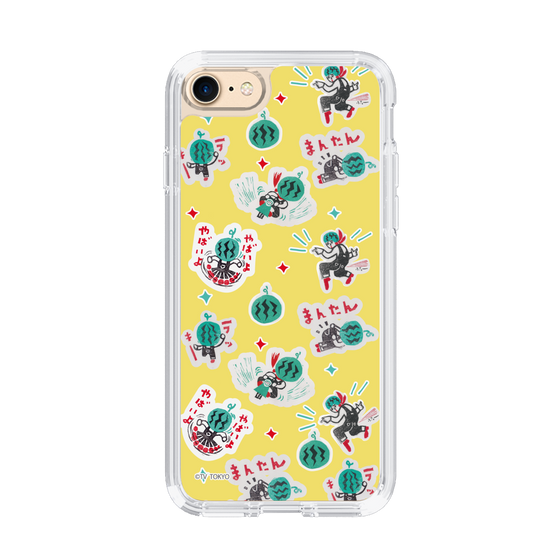 スリムプロテクションケース［ 出川哲朗の充電させてもらえませんか？ - 総柄2 ］