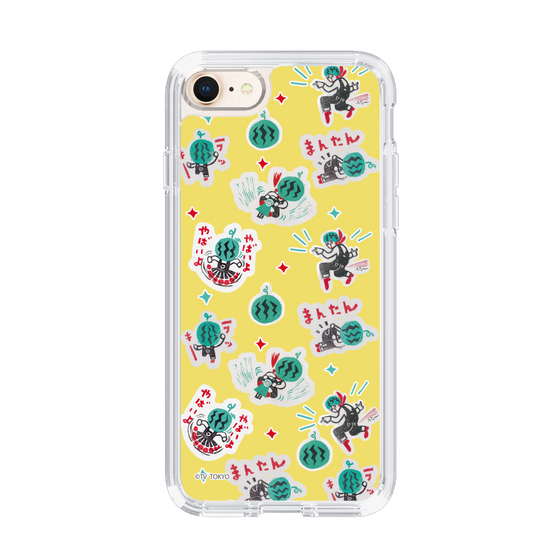 スリムプロテクションケース［ 出川哲朗の充電させてもらえませんか？ - 総柄2 ］