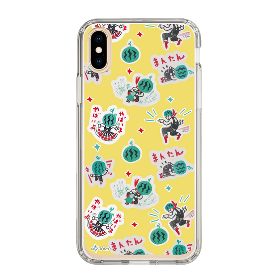 スリムプロテクションケース［ 出川哲朗の充電させてもらえませんか？ - 総柄2 ］