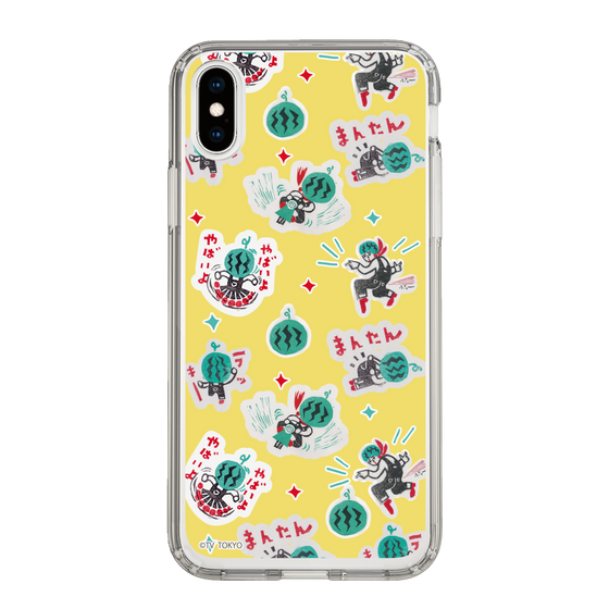 スリムプロテクションケース［ 出川哲朗の充電させてもらえませんか？ - 総柄2 ］