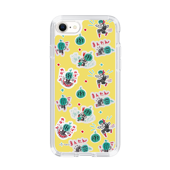 スリムプロテクションケース［ 出川哲朗の充電させてもらえませんか？ - 総柄2 ］