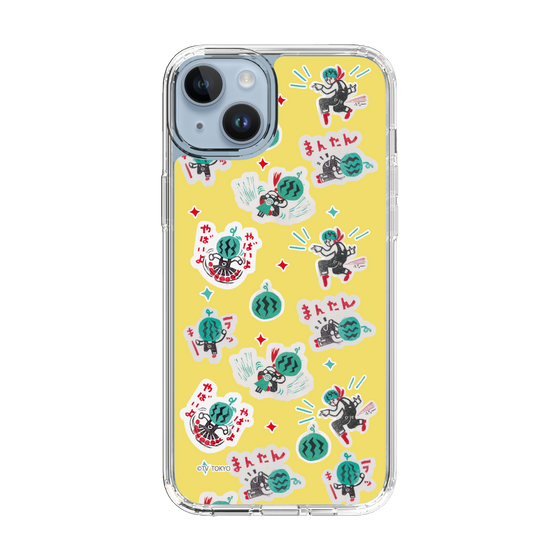 スリムプロテクションケース［ 出川哲朗の充電させてもらえませんか？ - 総柄2 ］