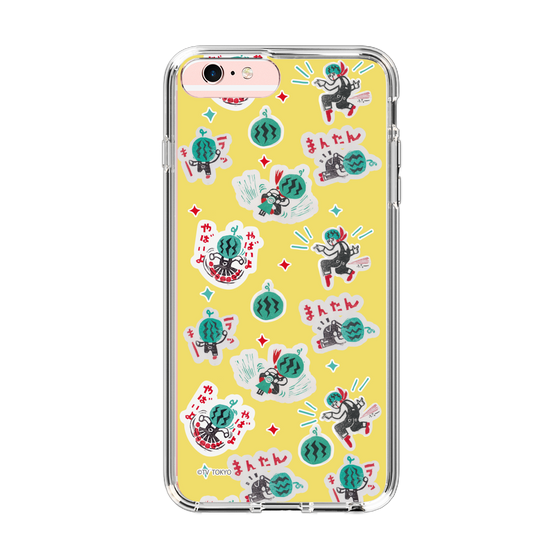 スリムプロテクションケース［ 出川哲朗の充電させてもらえませんか？ - 総柄2 ］