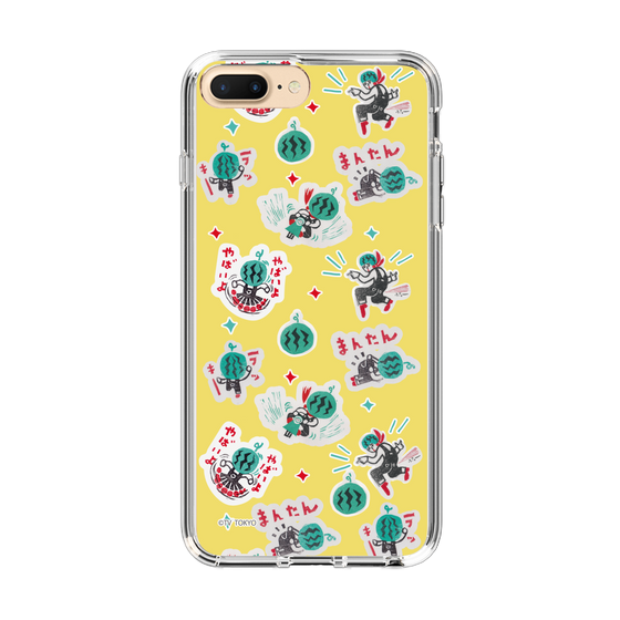 スリムプロテクションケース［ 出川哲朗の充電させてもらえませんか？ - 総柄2 ］