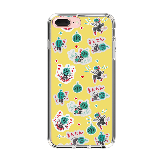 スリムプロテクションケース［ 出川哲朗の充電させてもらえませんか？ - 総柄2 ］