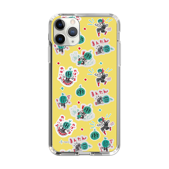 スリムプロテクションケース［ 出川哲朗の充電させてもらえませんか？ - 総柄2 ］