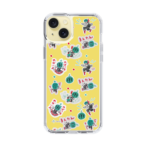 スリムプロテクションケース［ 出川哲朗の充電させてもらえませんか？ - 総柄2 ］