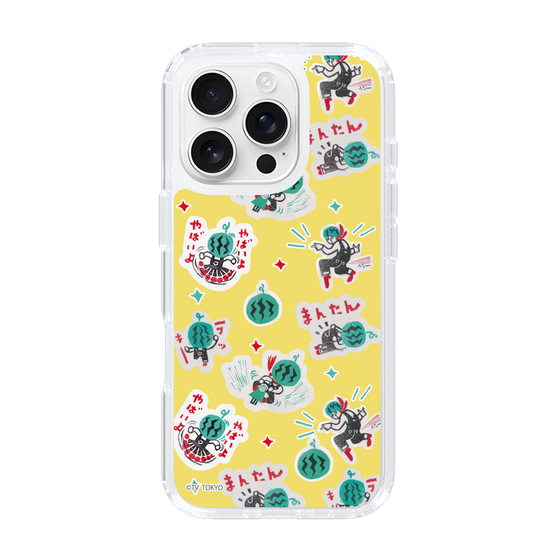 スリムプロテクションケース［ 出川哲朗の充電させてもらえませんか？ - 総柄2 ］