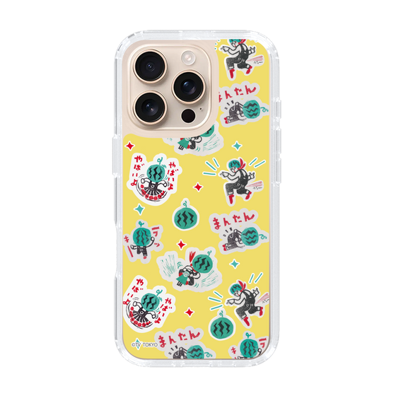 スリムプロテクションケース［ 出川哲朗の充電させてもらえませんか？ - 総柄2 ］