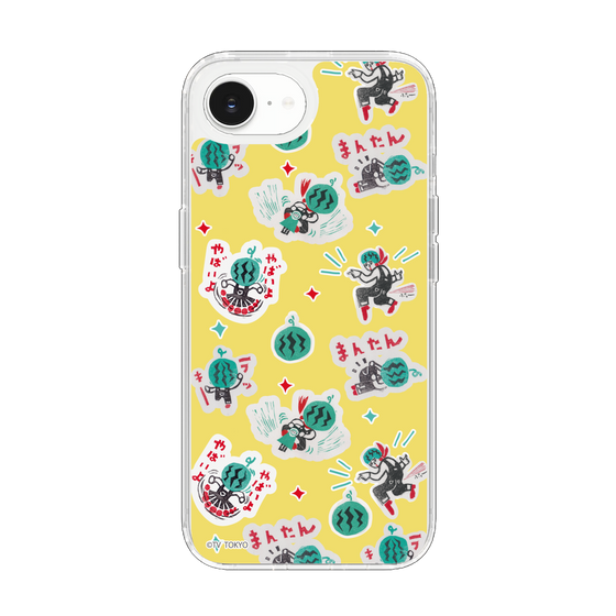 スリムプロテクションケース［ 出川哲朗の充電させてもらえませんか？ - 総柄2 ］