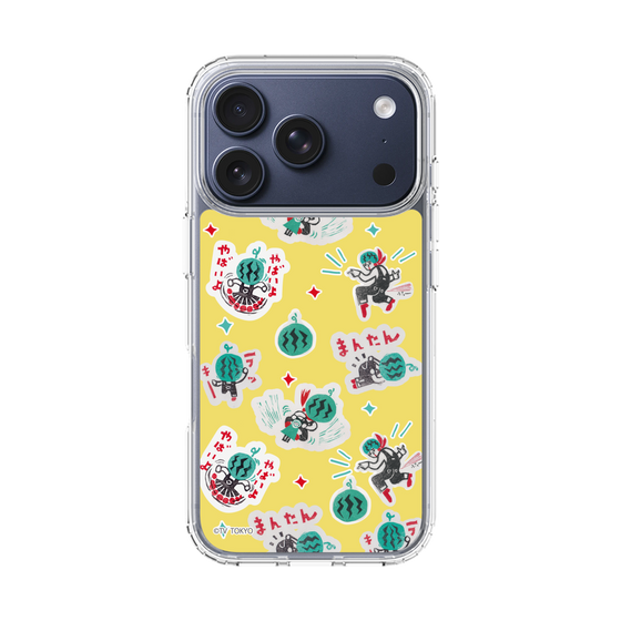 スリムプロテクションケース［ 出川哲朗の充電させてもらえませんか？ - 総柄2 ］