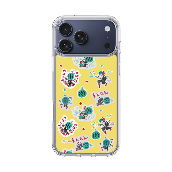 スリムプロテクションケース［ 出川哲朗の充電させてもらえませんか？ - 総柄2 ］