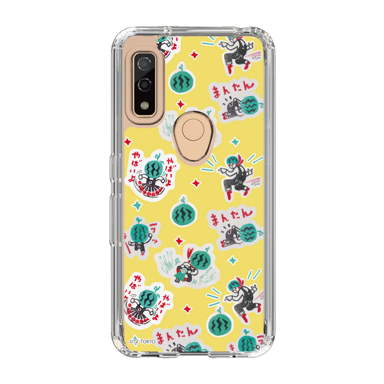 スリムプロテクションケース［ 出川哲朗の充電させてもらえませんか？ - 総柄2 ］