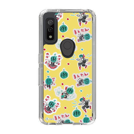 スリムプロテクションケース［ 出川哲朗の充電させてもらえませんか？ - 総柄2 ］