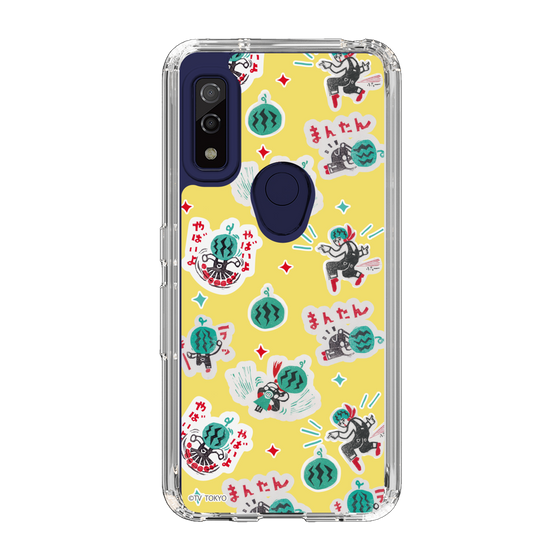 スリムプロテクションケース［ 出川哲朗の充電させてもらえませんか？ - 総柄2 ］