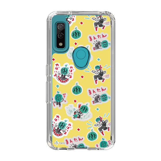 スリムプロテクションケース［ 出川哲朗の充電させてもらえませんか？ - 総柄2 ］