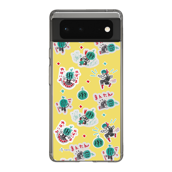 スリムプロテクションケース［ 出川哲朗の充電させてもらえませんか？ - 総柄2 ］