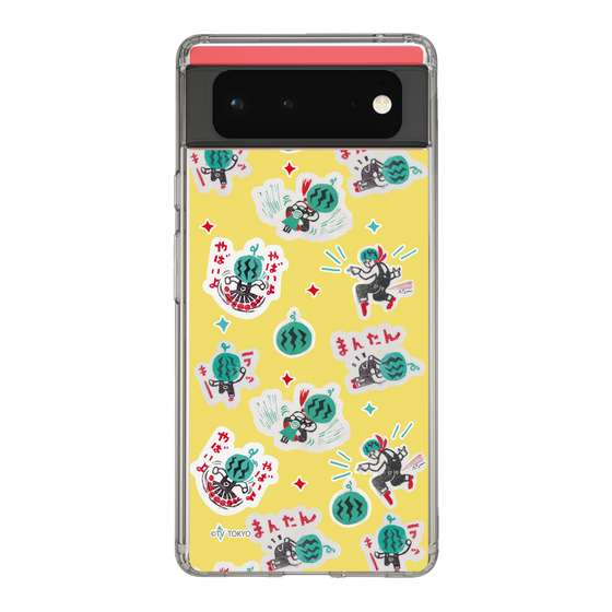 スリムプロテクションケース［ 出川哲朗の充電させてもらえませんか？ - 総柄2 ］