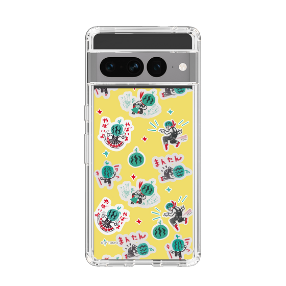 スリムプロテクションケース［ 出川哲朗の充電させてもらえませんか？ - 総柄2 ］