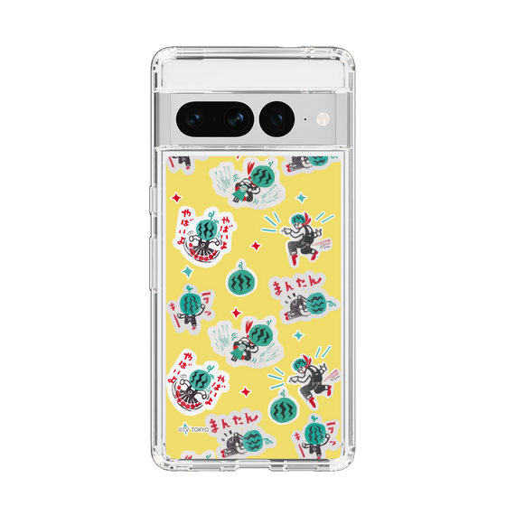 スリムプロテクションケース［ 出川哲朗の充電させてもらえませんか？ - 総柄2 ］