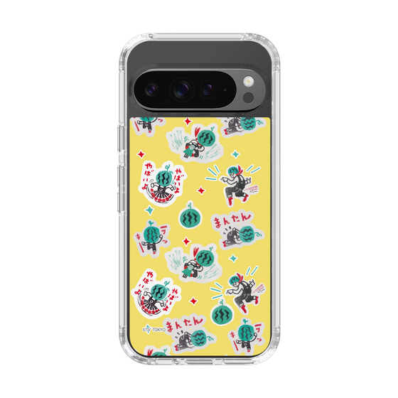 スリムプロテクションケース［ 出川哲朗の充電させてもらえませんか？ - 総柄2 ］