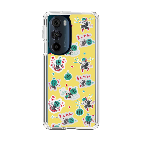 スリムプロテクションケース［ 出川哲朗の充電させてもらえませんか？ - 総柄2 ］