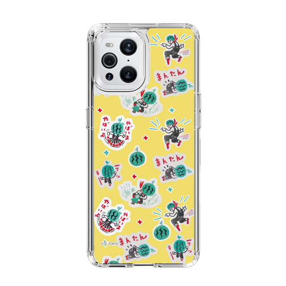 スリムプロテクションケース［ 出川哲朗の充電させてもらえませんか？ - 総柄2 ］