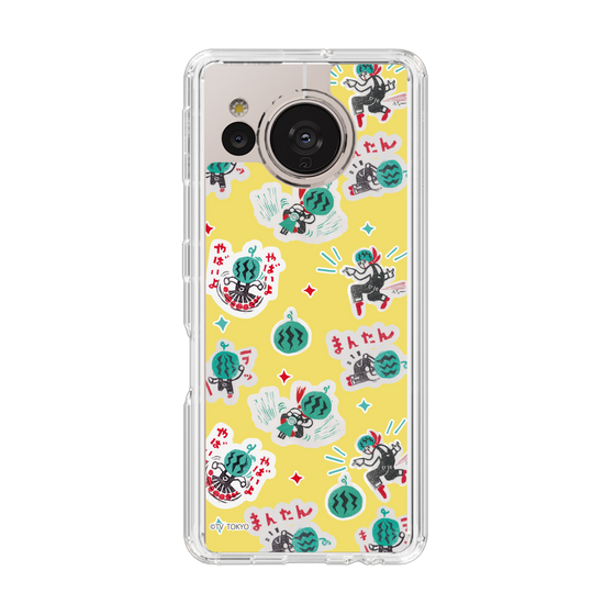 スリムプロテクションケース［ 出川哲朗の充電させてもらえませんか？ - 総柄2 ］