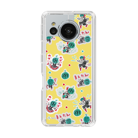 スリムプロテクションケース［ 出川哲朗の充電させてもらえませんか？ - 総柄2 ］