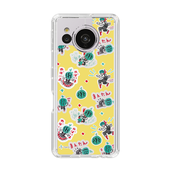 スリムプロテクションケース［ 出川哲朗の充電させてもらえませんか？ - 総柄2 ］