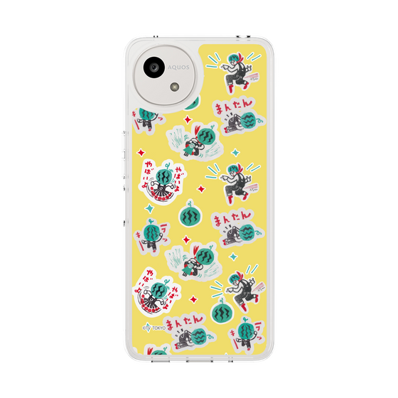 スリムプロテクションケース［ 出川哲朗の充電させてもらえませんか？ - 総柄2 ］