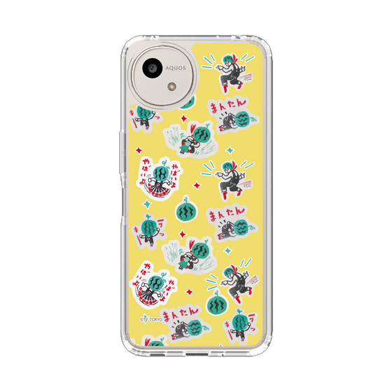 スリムプロテクションケース［ 出川哲朗の充電させてもらえませんか？ - 総柄2 ］