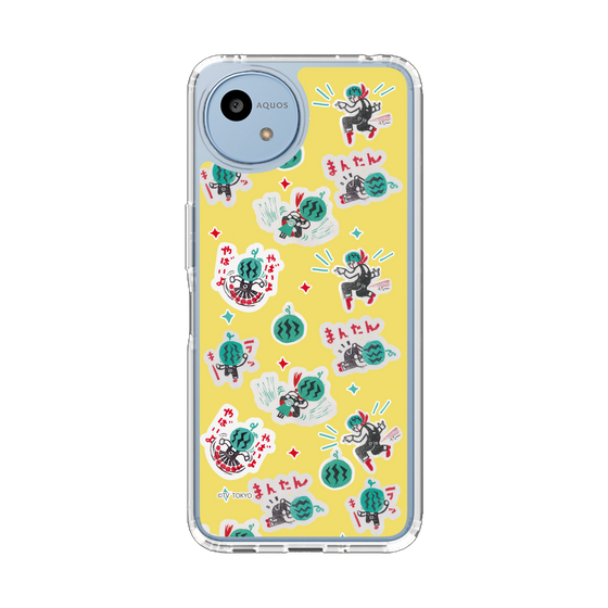 スリムプロテクションケース［ 出川哲朗の充電させてもらえませんか？ - 総柄2 ］