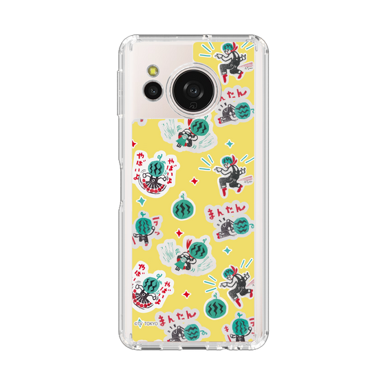 スリムプロテクションケース［ 出川哲朗の充電させてもらえませんか？ - 総柄2 ］