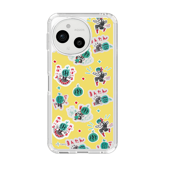 スリムプロテクションケース［ 出川哲朗の充電させてもらえませんか？ - 総柄2 ］