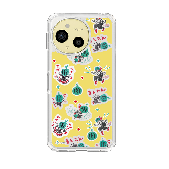 スリムプロテクションケース［ 出川哲朗の充電させてもらえませんか？ - 総柄2 ］