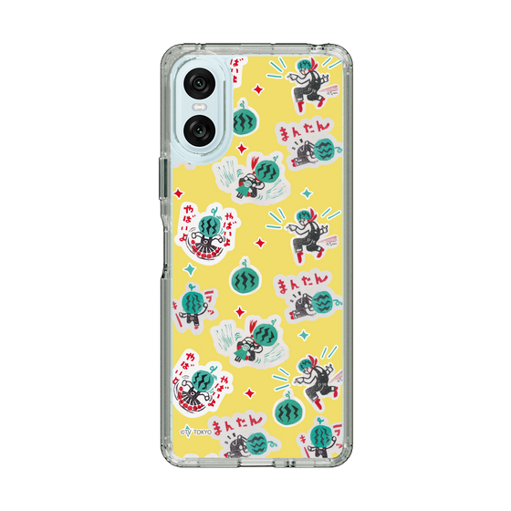 スリムプロテクションケース［ 出川哲朗の充電させてもらえませんか？ - 総柄2 ］