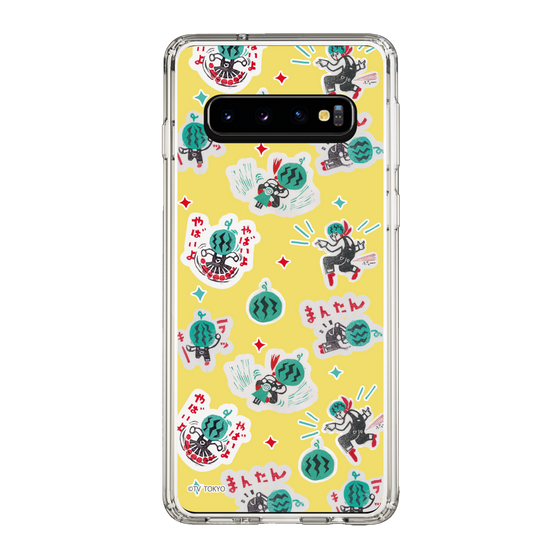 スリムプロテクションケース［ 出川哲朗の充電させてもらえませんか？ - 総柄2 ］