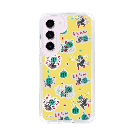 スリムプロテクションケース［ 出川哲朗の充電させてもらえませんか？ - 総柄2 ］