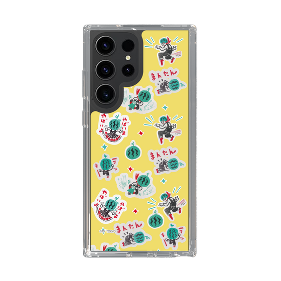 スリムプロテクションケース［ 出川哲朗の充電させてもらえませんか？ - 総柄2 ］